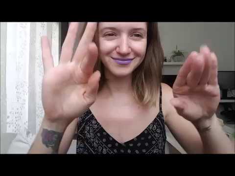ASMR hand sounds/movements and whispering - ENGLISH