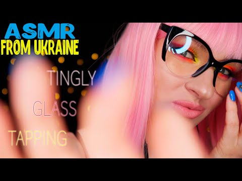 🤓 TINGLY GLASS TPPING ASMR 🤓👓 FACE TOUCHING ASMR 😻 ASMR TAPPING
