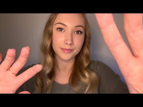 ASMR Fast & Slow Hand Movements and Face Touching