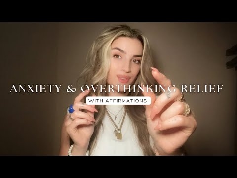 Reiki ASMR For Relief From Anxiety and Overthinking With Affirmations