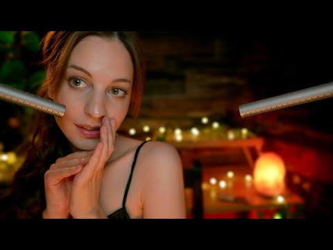ASMR CUPPED CLOSE SLOW WHISPERING (VERY CLICKY) FOR IMMERSIVE RELAXING EXPERIENCE (ear to ear)  🌙🌙