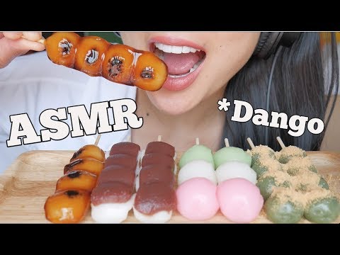 ASMR Japanese dessert 🍡DANGO🍡 *Tokyo Edition (SOFT CHEWY EATING SOUNDS) NO TALKING | SAS-ASMR