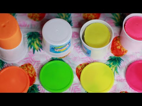 Colorful Dough ASMR Unboxing Triggers