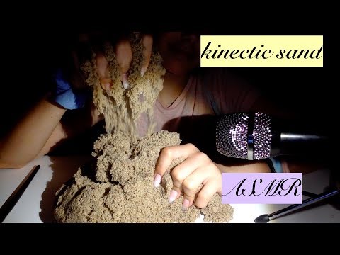 kinectic sand ASMR no talking