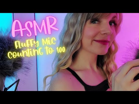 ASMR | Fluffy Mic Counting to 100 to Help You Sleep 💤 ACMP
