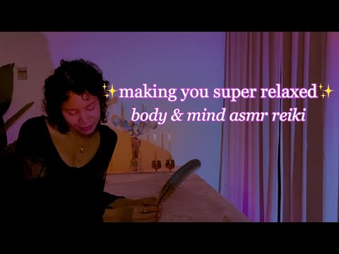 POV: Relaxing Your Whole Body 💕 ASMR Reiki | Hand Movements, Personal Attention, Full Body Triggers