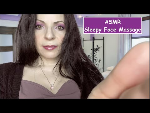 ASMR Roleplay Face Massage (Personal Attention, Soft Spoken, Sound Effects)
