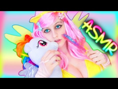 ASMR Lollipop Licking ░ Fluttershy ♡ Mouth Sounds, My Little Pony Cosplay, Role Play, Food, Candy ♡