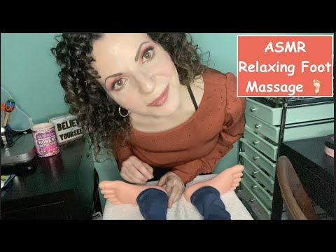 ASMR Roleplay Relaxing Foot Massage 🦶🏻