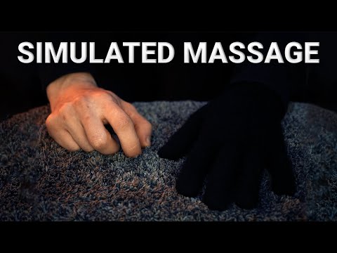 ASMR Soft Carpet Brushing (Simulated Massage)