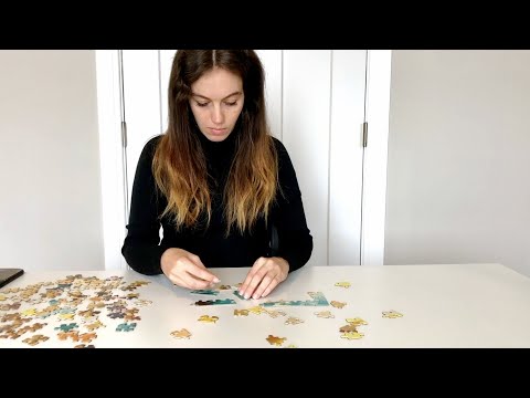 [ASMR] Peacefully Doing A Puzzle