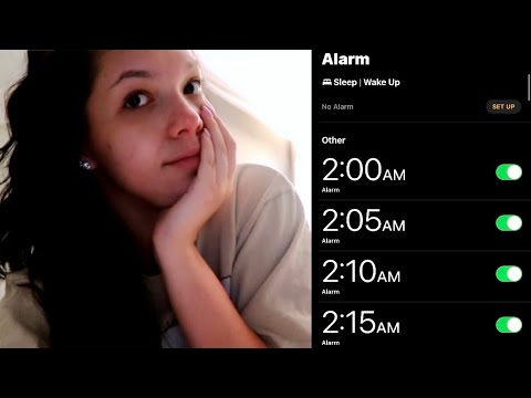 ASMR Vlog | 2am Morning Routine (GRWM)