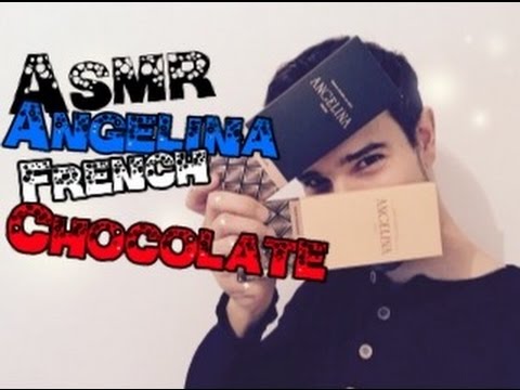 ASMR Angelina FRENCH CHOCOLATE (tapping, crinkles)