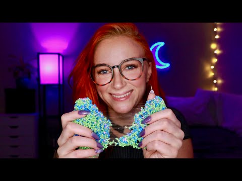 #ASMR | Satisfying Crunchy Slime Floam 😌 For Those Who NEED Tingles