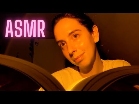 ASMR | Whispering you to sleep | Flipping pages| Reading Poetry | Home body | Help For Insomnia