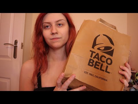 [ASMR] Taco Bell Mukbang!