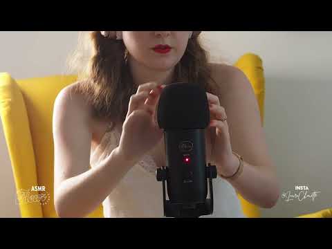 Sleepy Mic Scratching: ASMR for deep sleep & relaxation (with long gel nails)