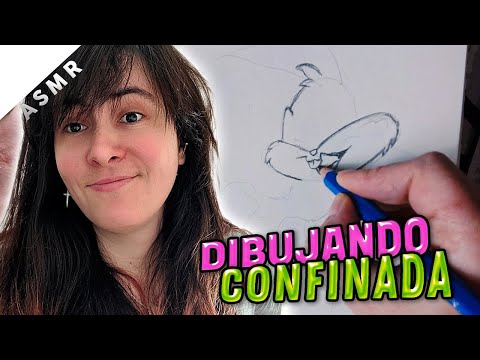 DIBUJANDO a lápiz durante la CUARENTENA #2 ► ASMR Español | Zeiko ASMR