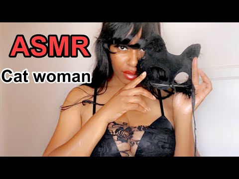 ASMR | Cat Woman Kissing & Scratching You W/Up Close Kisses💋 Role Play