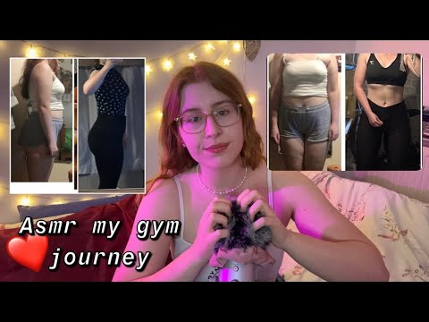 ASMR - My Fitness Transformation Journey with Fluffy Mic Scratch | Whispered Storytime