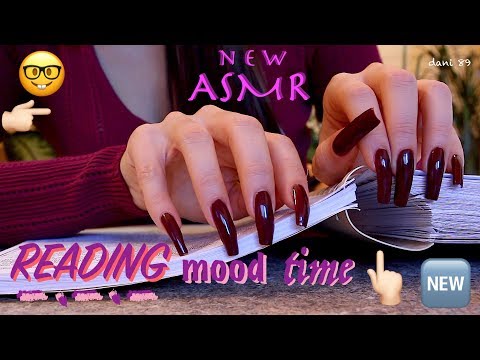 👉🏻 Do You like THIS *NEW* TRIGGER? 👈🏻 wOw 🤩 🎧 Binaural ASMR ✶ 🤓 Reading a book...... 😴 📚 📖 (ita)