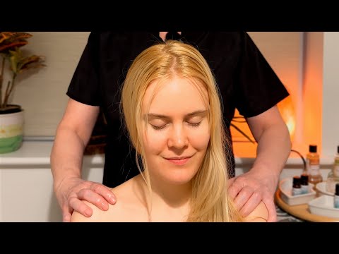 ASMR Indian head massage (Unintentional ASMR, Real person ASMR)