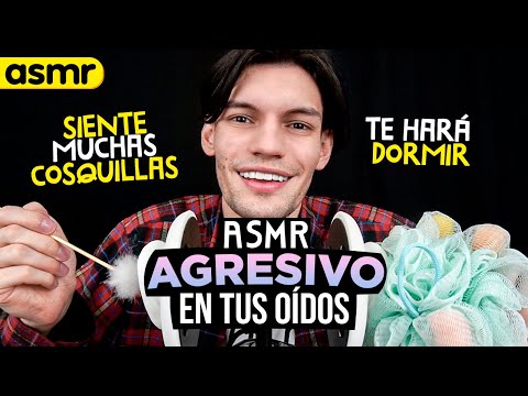 ASMR AGRESIVO en tus oídos | ASMR Español | mol