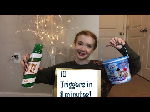 ASMR~ 10 Triggers in 8 Minutes
