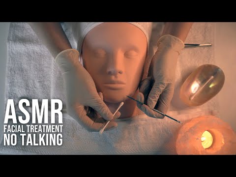 [ASMR] Facial Treatment (no talking, no music)