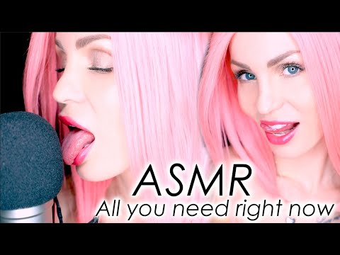 ASMR Pure Mouth Sounds and Tongue clicking - All you need right now