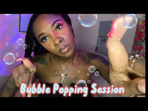 ASMR| You Have Bubbles 🫧 On Your Face! Let Me Pop Them