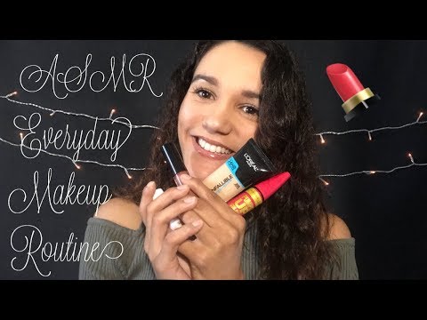 ASMR Everyday Makeup Routine!!