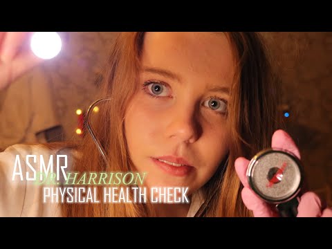 ASMR ~ DOCTOR PHYSICAL HEALTH EXAM ROLEPLAY ~ PERSONAL ATTENTION