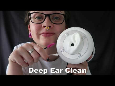 ASMR DEEP Ear Clean [Cotton Bud + Spoolie] INTENSE