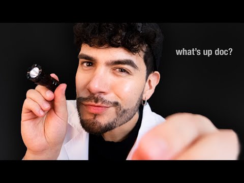 ASMR Cranial Nerve Exam BUT I'm not a Doctor (male)