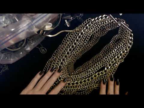 ASMR | Goodwill Jewelry Bag Show & Tell 4-12-2021 (Whisper)