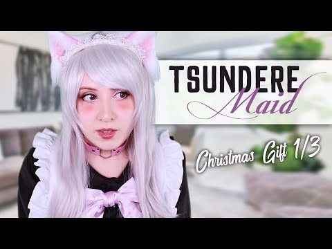 ASMR Roleplay -  " I-I'm back... Master!" ~ Tsundere Maid Jun Roleplay - ASMR Neko