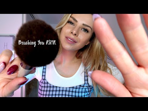 ASMR Brushing You Softly ❤︎ (face brushing, tracing & personal attention with cinematic intro)