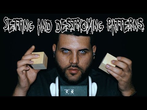 ASMR Setting And Destroying The Pattern