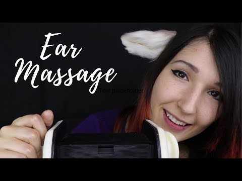 ASMR - EAR MASSAGE ~ Relaxing Oily Massage w/ Whispers ~