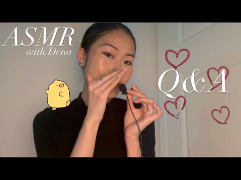 asmr - Q&A ❤️ pure whisper ramble