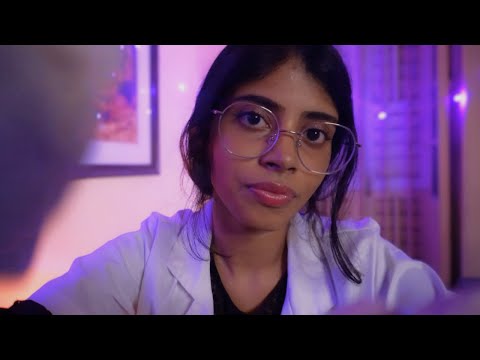 ASMR | Indian Girl Does Your Cranial Nerve Exam | Personal Attention, Face Touching, Soft-Spoken