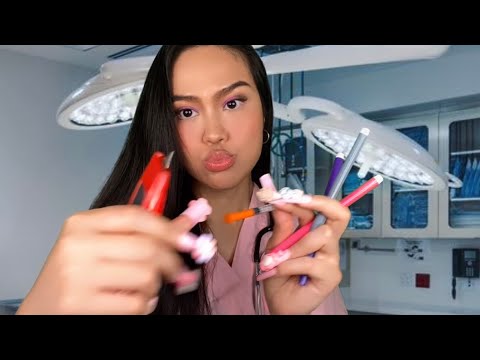 ASMR SKETCHY Plastic Surgery + Injections Roleplay (Worst Reviewed) Personal Attention , Gum Chewing