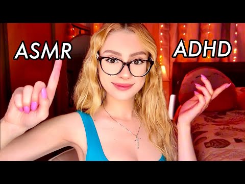 ASMR for ADHD Focus on ME ! Follow my Instructions, FOCUS TESTS⚡ Fast & Aggressive ⚡FAST PACED