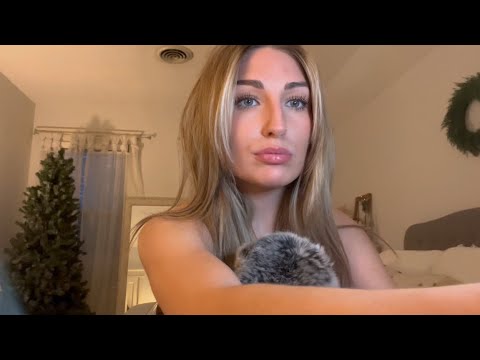ASMR Doing My Makeup! 🧖🏽‍♀️✨(GRWM + mouth sounds, tapping, rambles)