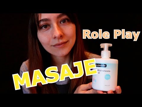 Role Play MASAJE FACIAL MEGA Relajante//ASMR en Español//In Spanish
