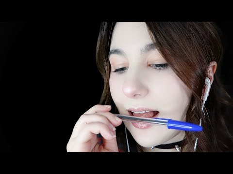ASMR Pen Noms and Word Tracing | Relaxing