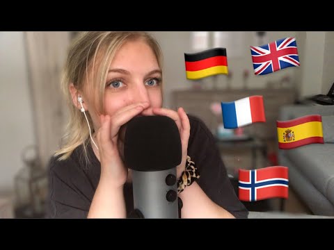 ASMR| ✨TRIGGER WORDS IN VERSCHIEDENEN SPRACHEN ✨🌎 | Twinkle ASMR