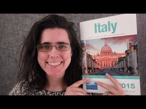 ASMR Travel Agent Role Play (Italy) ☀365 Days of ASMR☀