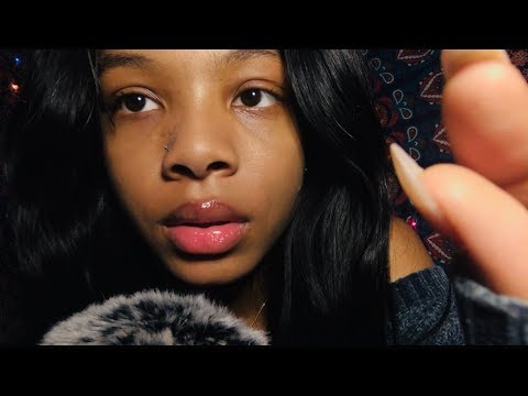 ASMR a friend helps you get rid of bad energy + repeating ‘pluck’ & ‘pull’ + semi inaudible whisper